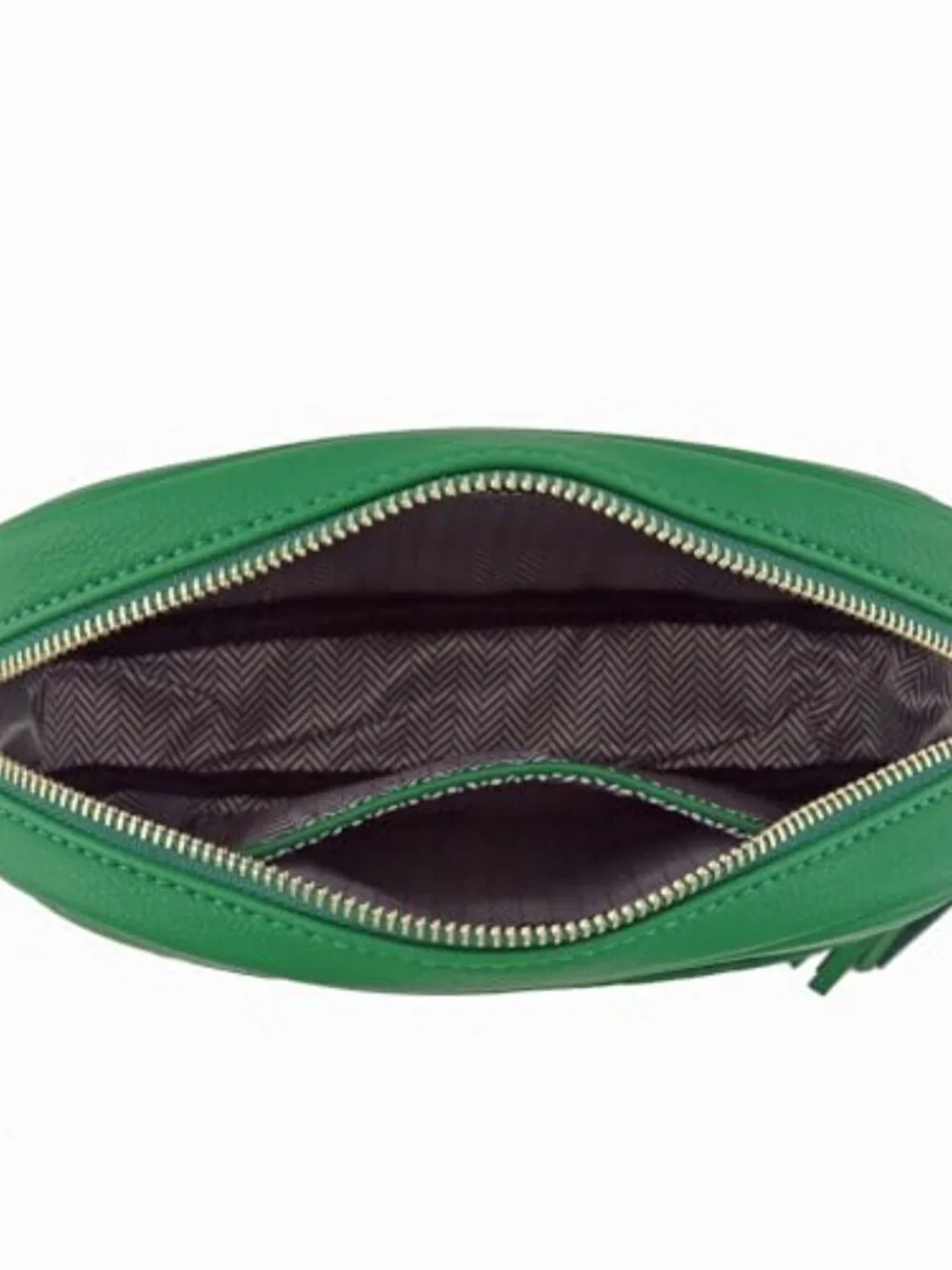 Quilted Crossbody Camera Bag with Chain Strap and Tassel